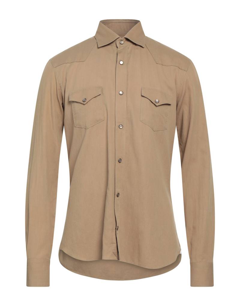 DANDYLIFE by BARBA Hemd Herren Sand von DANDYLIFE by BARBA