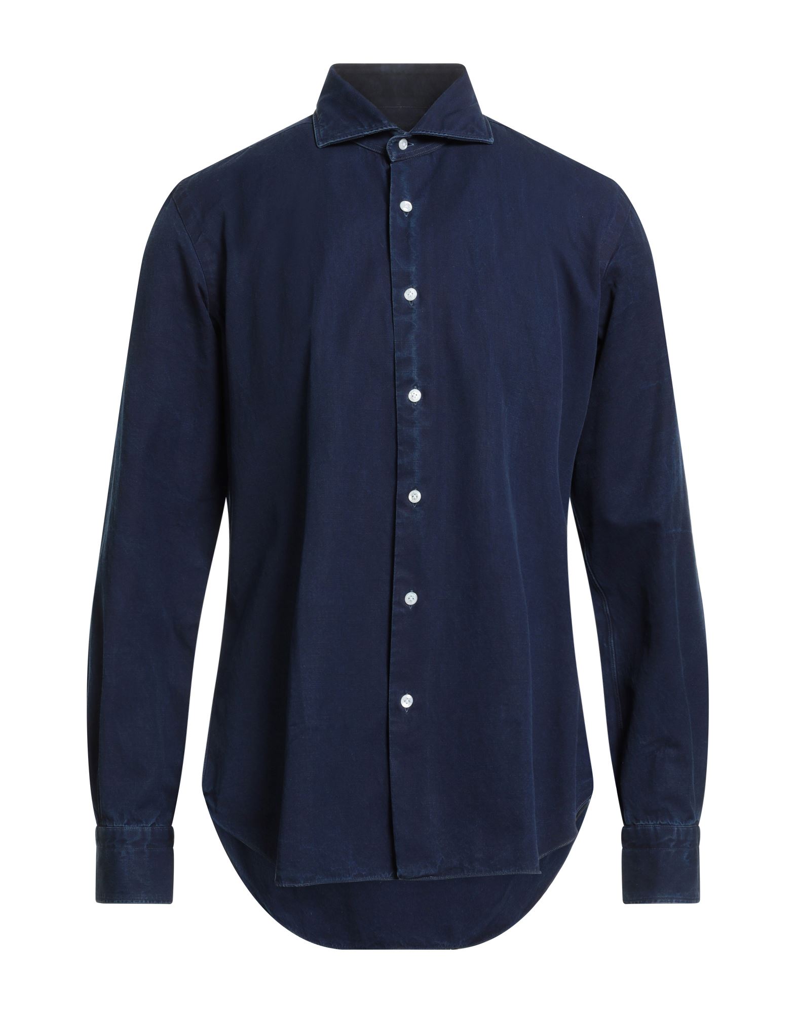 DANDYLIFE by BARBA Jeanshemd Herren Nachtblau von DANDYLIFE by BARBA