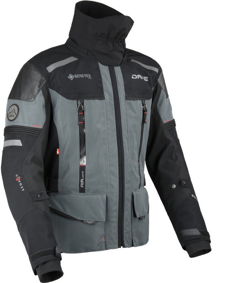 DANE Motorradjacke Bornholm Pro wasserdichte Motorrad Textiljacke 3-Lagen-Laminat,herausnehmbares Innenfutter,wasserdicht DANE Motorradjacke Bornholm Pro wasserdichte Motorrad Textiljacke 3-Lagen-Laminat,herausnehmbares Innenfutter,wasserdicht von DANE