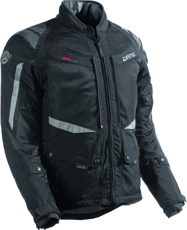 DANE Motorradjacke Drakar wasserdichte Motorrad Textiljacke von DANE