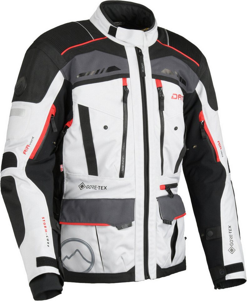 DANE Motorradjacke Hornum wasserdichte Motorrad Textiljacke herausnehmbares Innenfutter,wasserdicht von DANE