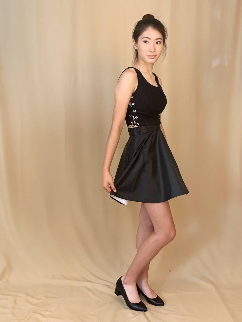 Tank Top Mit Offenen Geschnürten Seiten | Tank-Top Spitze Handarbeit Damenbekleidung Frauen Crop-Top von DANEClothingDesigns