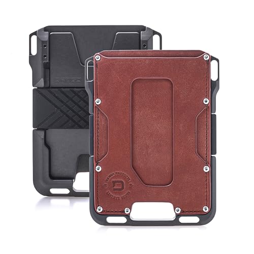 Dango Tactical Wallet - RFID Blocking Card Holder for Men - Modern Slim Minimalist - Integrated Rail System & Cash Band - Easy Access to Money and Cards - M1 Maverick EDC Front Pocket Billfold, von DANGO PRODUCTS