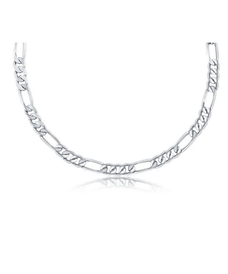 DANIEL CLIFFORD Choker 'Alice' Figaro Halskette Silber 925, enganliegende Panzerkette für Frauen, größenverstellbar 35cm - 42cm (inkl. Verpackung), aus massivem Sterlingsilber, haut- und allergiefreundlich von DANIEL CLIFFORD