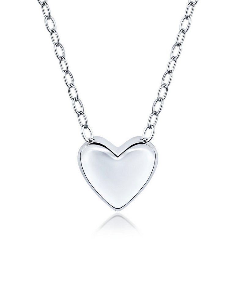 DANIEL CLIFFORD Herzkette 'Janet' Damen Halskette Silber 925 mini Herz Anhänger (inkl. Verpackung), größenverstellbare Silberkette 40cm-44cm mit Heart-Pendant klein von DANIEL CLIFFORD