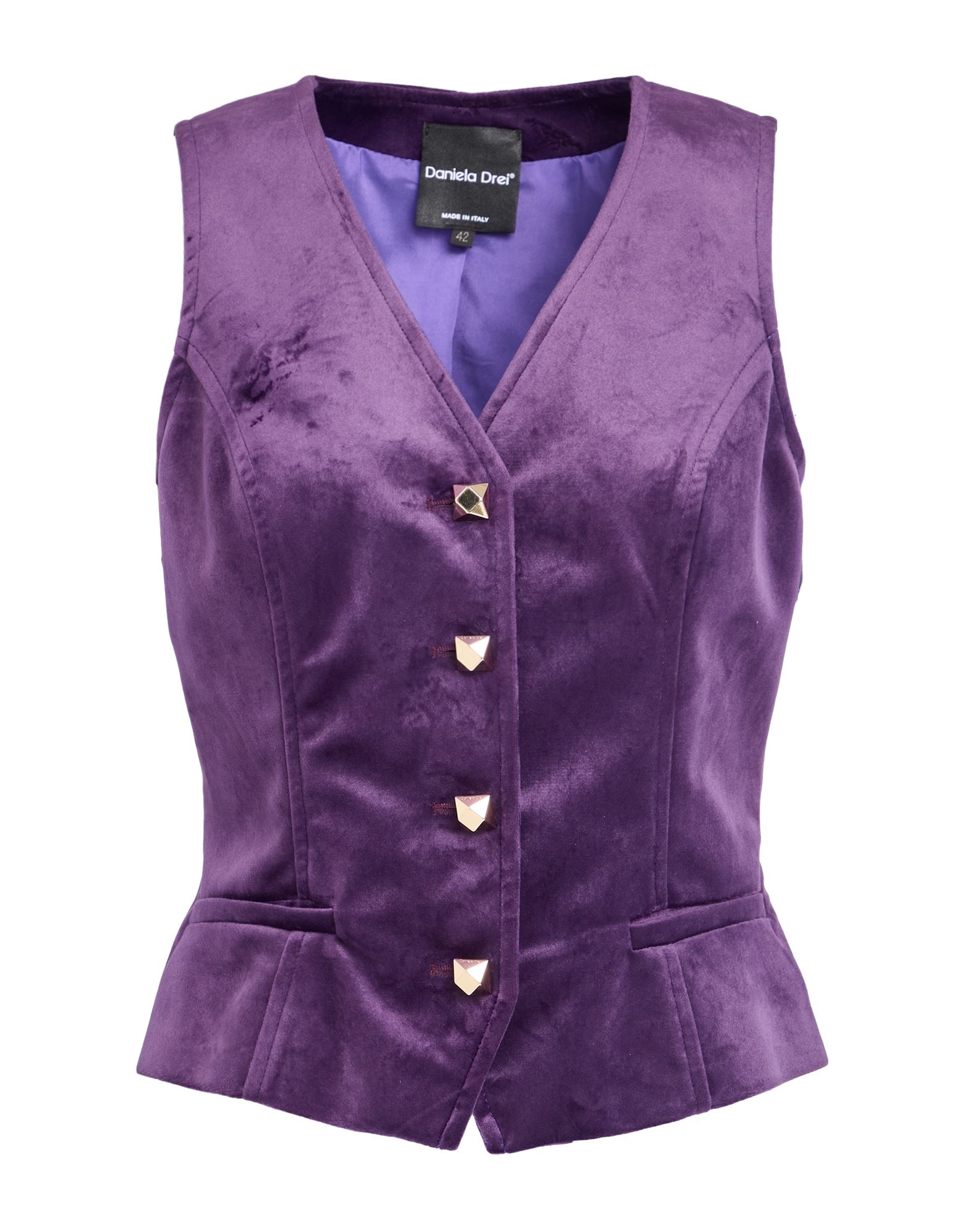DANIELA DREI Couture-weste Damen Violett DANIELA DREI Couture-weste Damen Violett von DANIELA DREI