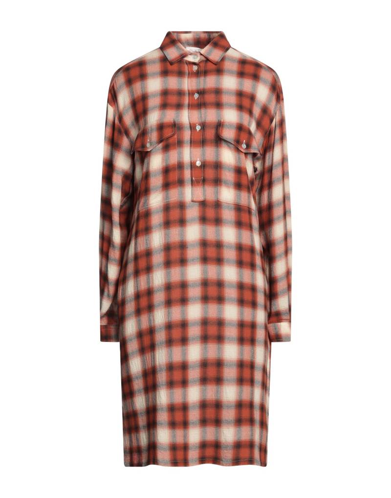 DANIELA PANCHERI Midi-kleid Damen Rostrot von DANIELA PANCHERI