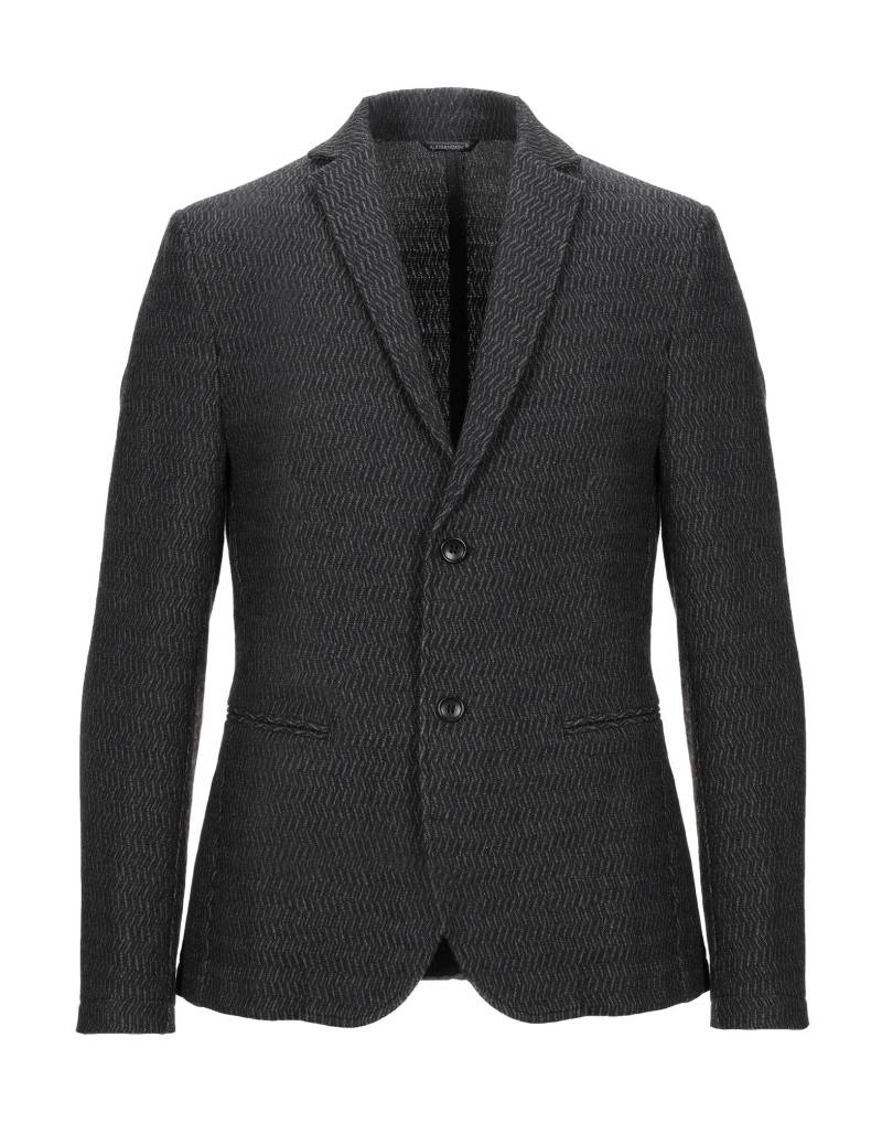 DANIELE ALESSANDRINI HOMME Blazer Herren Braungrau von DANIELE ALESSANDRINI HOMME