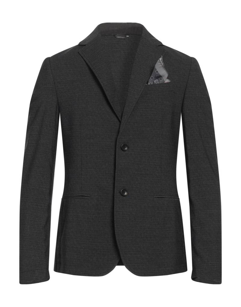 DANIELE ALESSANDRINI HOMME Blazer Herren Braungrau von DANIELE ALESSANDRINI HOMME