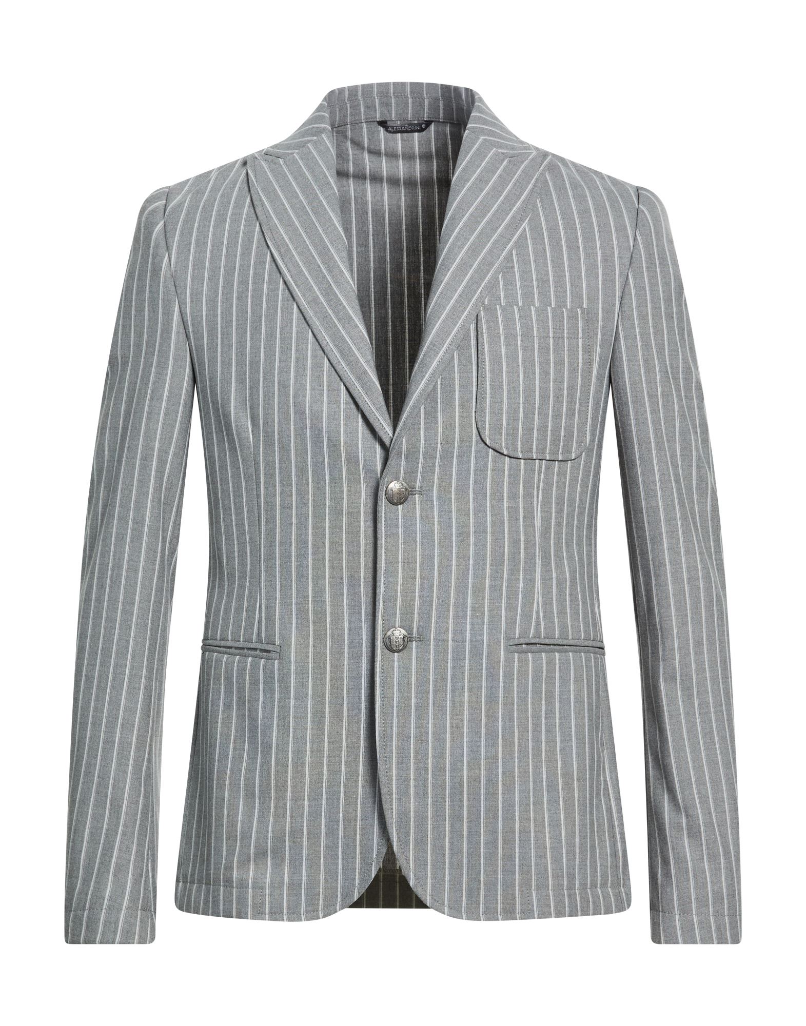 DANIELE ALESSANDRINI HOMME Blazer Herren Grau von DANIELE ALESSANDRINI HOMME
