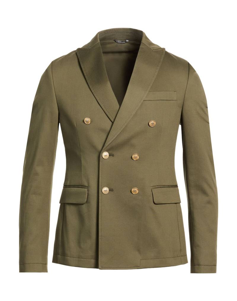 DANIELE ALESSANDRINI HOMME Blazer Herren Militärgrün von DANIELE ALESSANDRINI HOMME