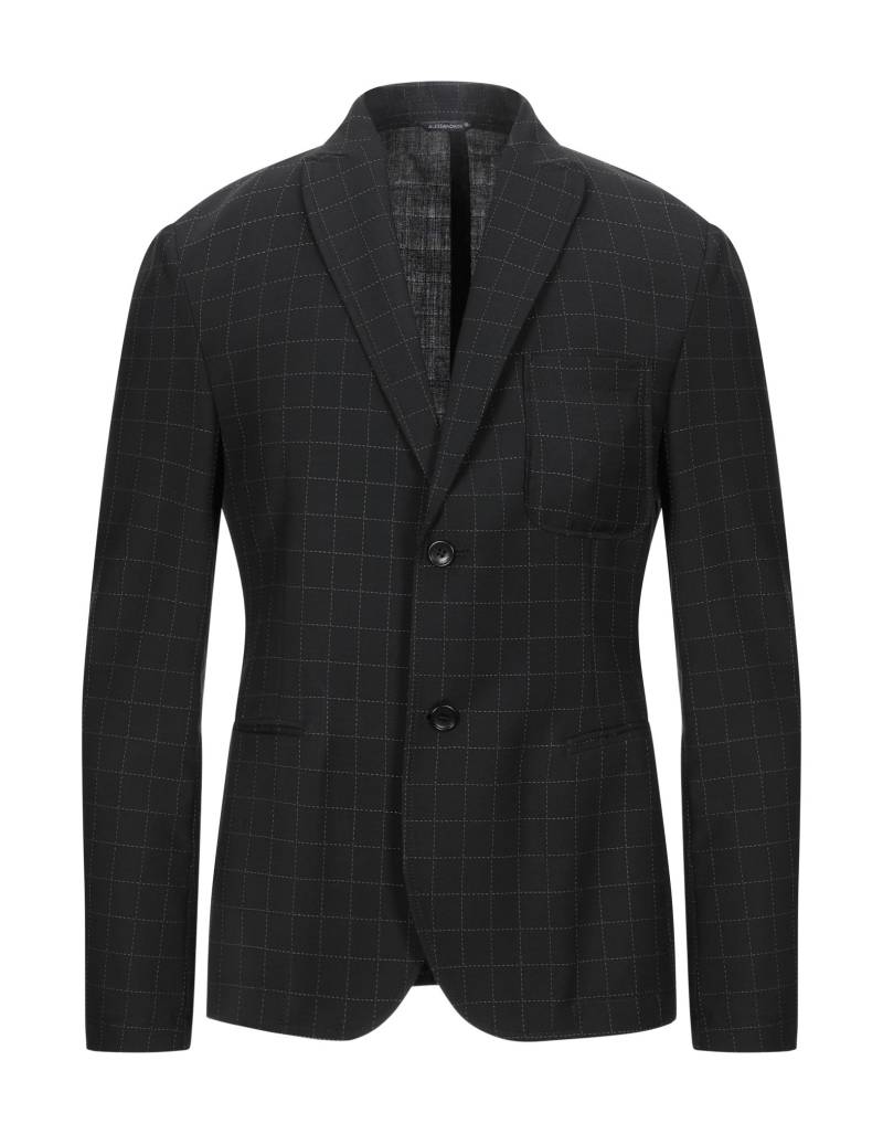 DANIELE ALESSANDRINI HOMME Blazer Herren Schwarz von DANIELE ALESSANDRINI HOMME