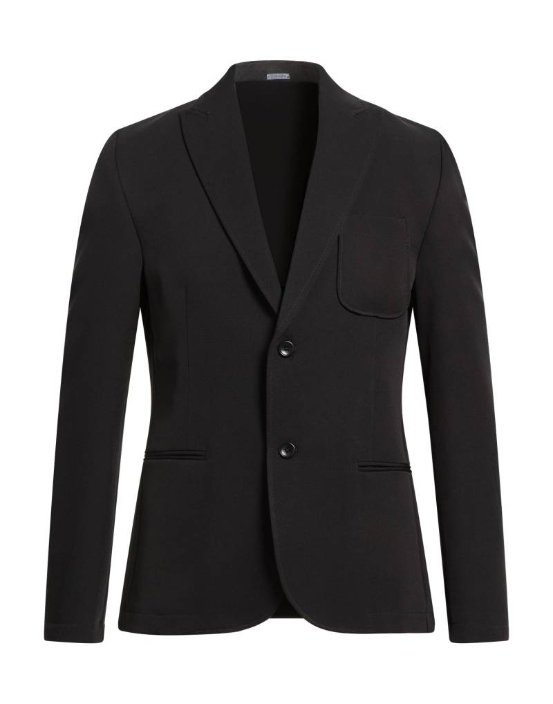 DANIELE ALESSANDRINI HOMME Blazer Herren Schwarz von DANIELE ALESSANDRINI HOMME