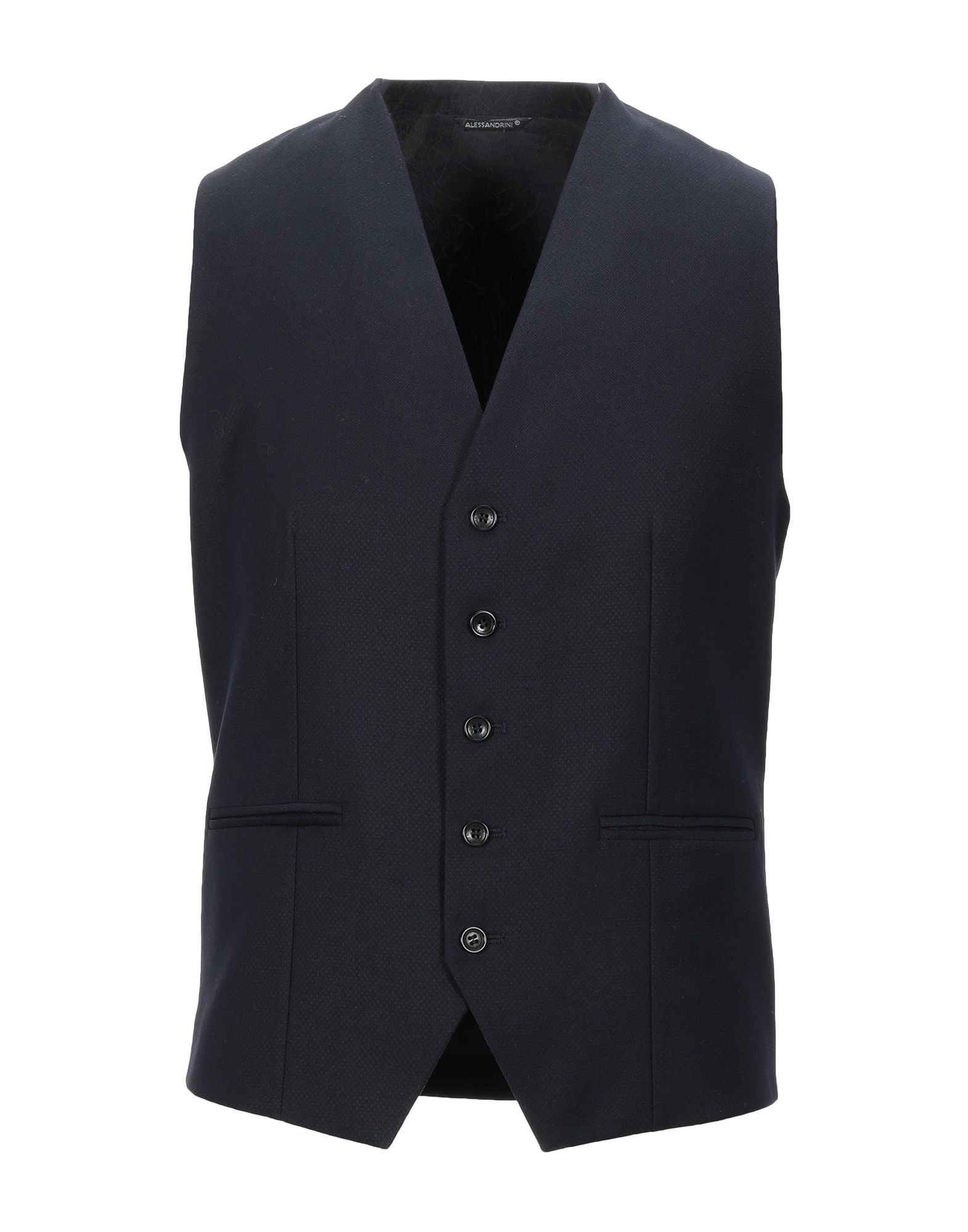 DANIELE ALESSANDRINI HOMME Couture-weste Herren Nachtblau von DANIELE ALESSANDRINI HOMME