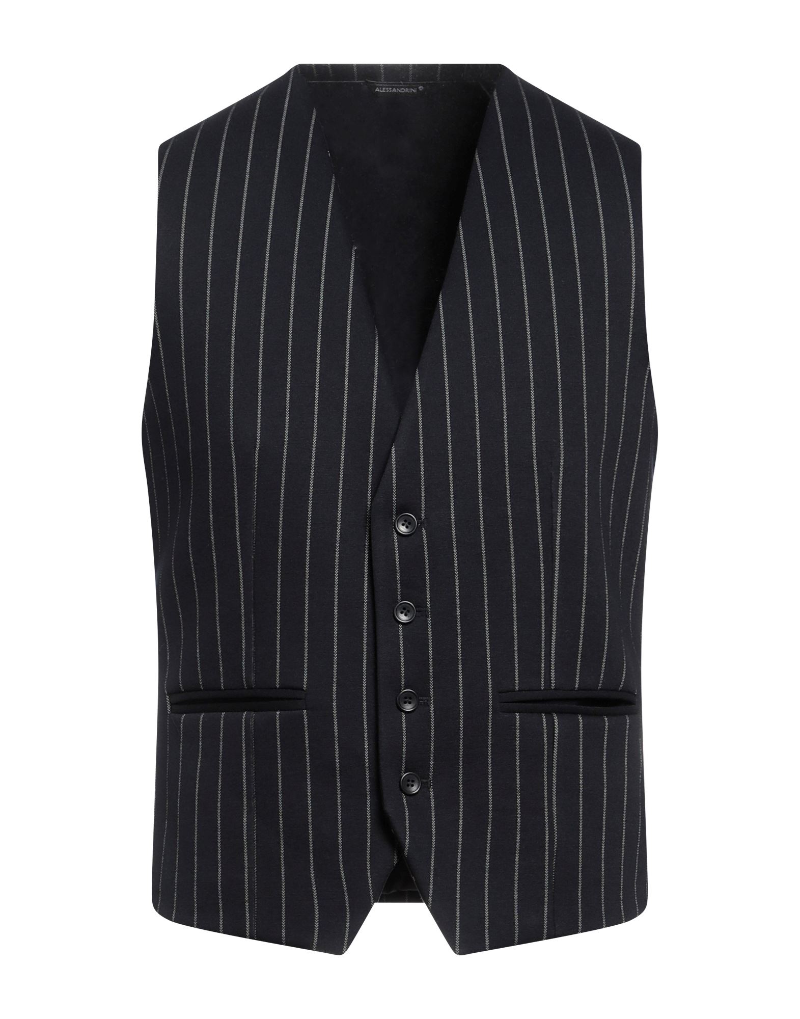 DANIELE ALESSANDRINI HOMME Couture-weste Herren Nachtblau von DANIELE ALESSANDRINI HOMME