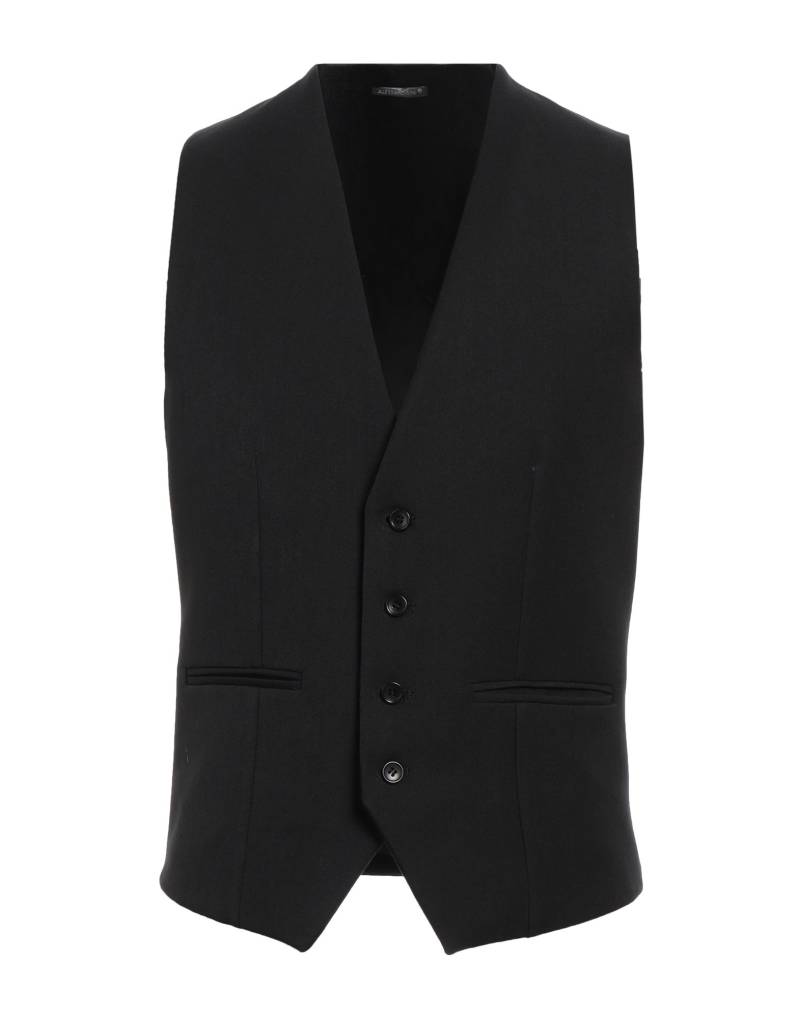 DANIELE ALESSANDRINI HOMME Couture-weste Herren Schwarz von DANIELE ALESSANDRINI HOMME