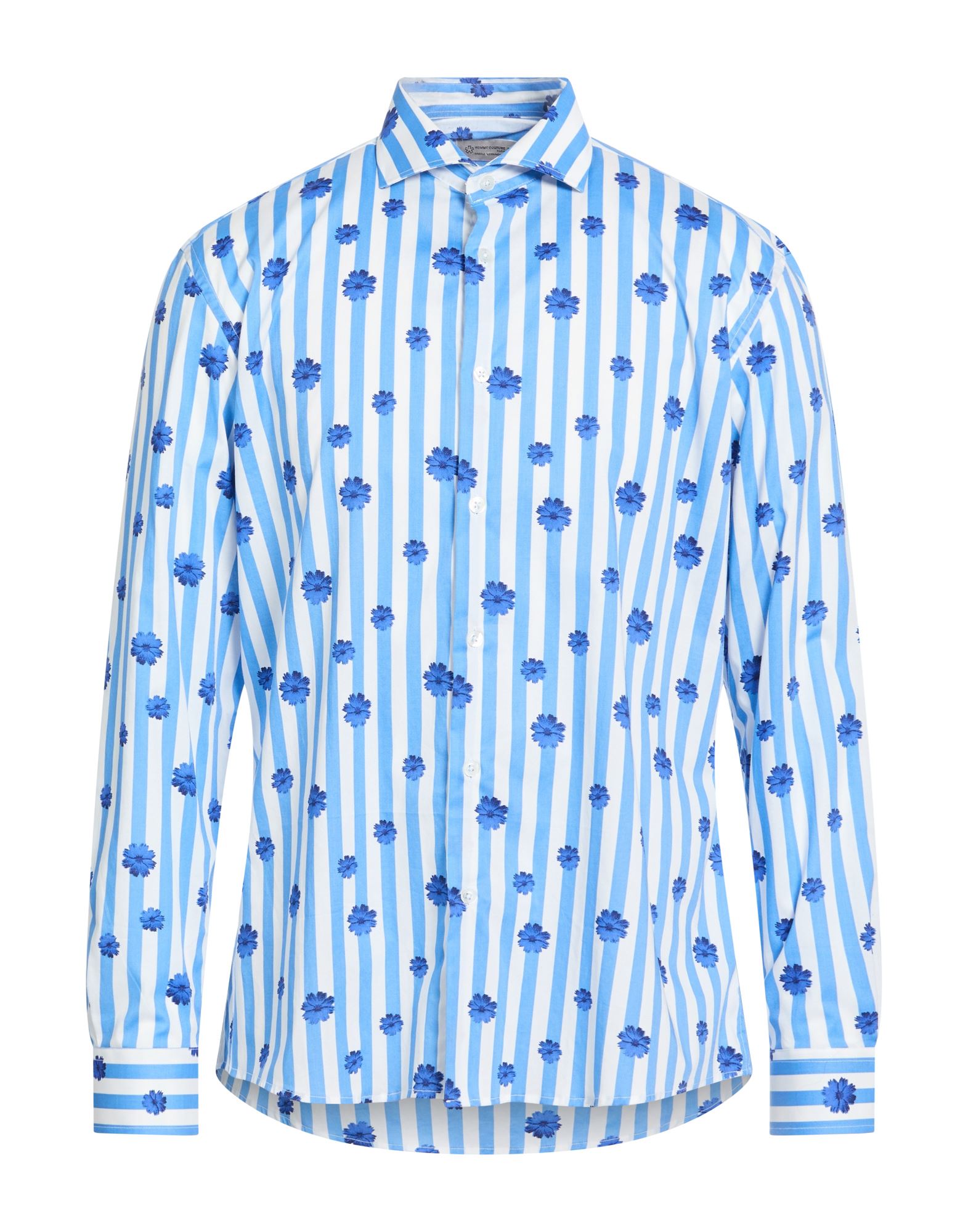 DANIELE ALESSANDRINI HOMME Hemd Herren Azurblau von DANIELE ALESSANDRINI HOMME