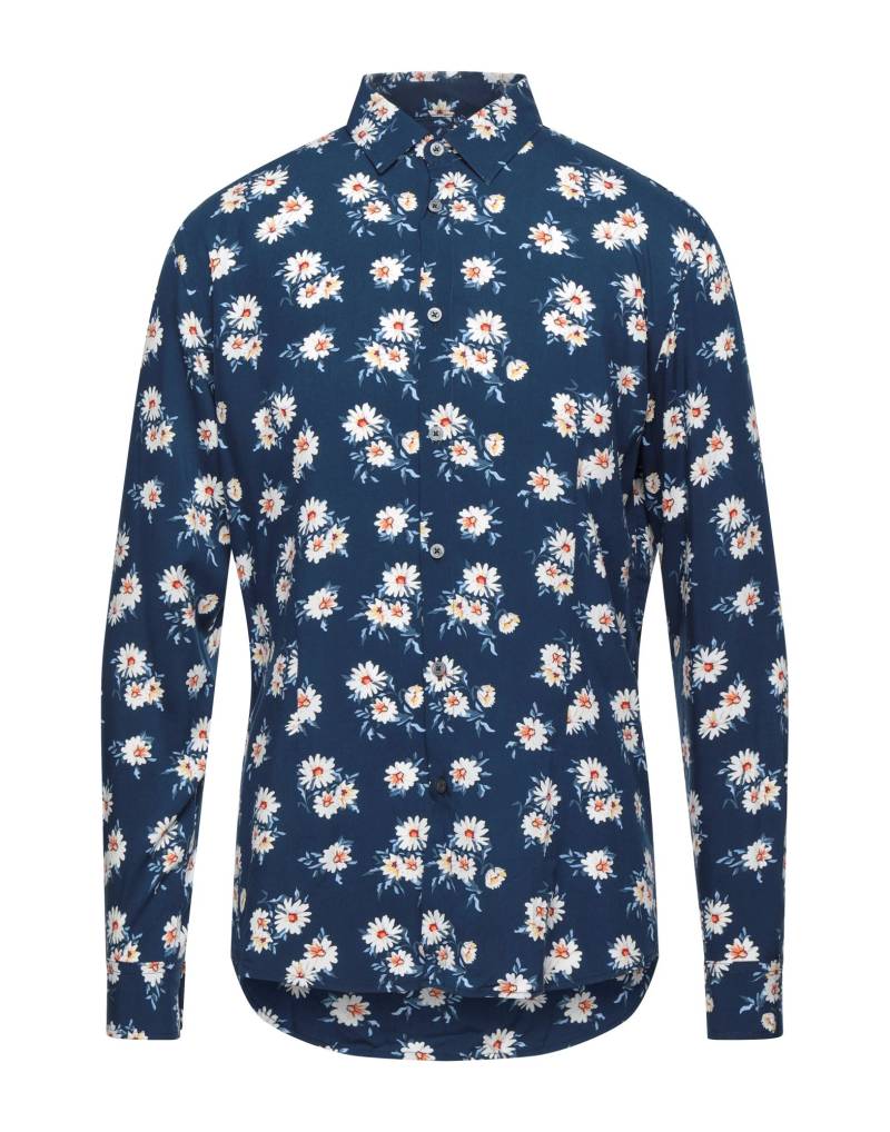 DANIELE ALESSANDRINI HOMME Hemd Herren Blau von DANIELE ALESSANDRINI HOMME