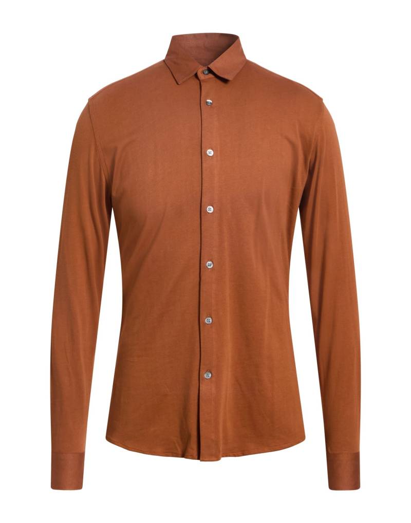 DANIELE ALESSANDRINI HOMME Hemd Herren Braun von DANIELE ALESSANDRINI HOMME