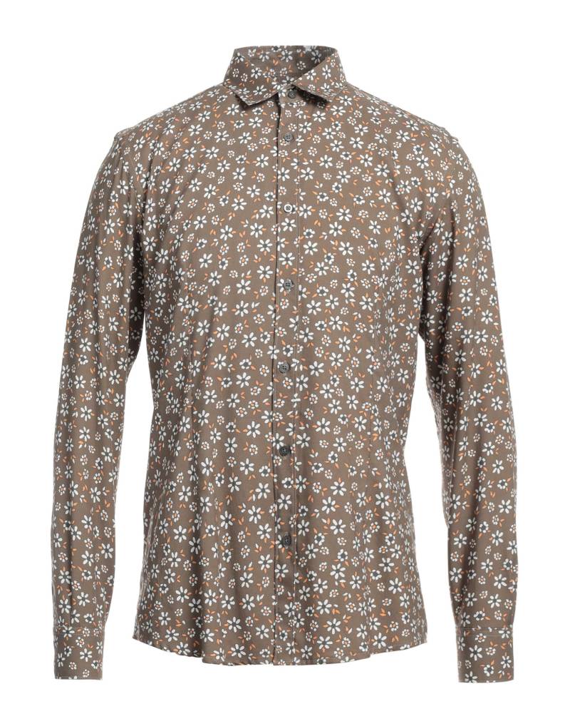 DANIELE ALESSANDRINI HOMME Hemd Herren Braun von DANIELE ALESSANDRINI HOMME