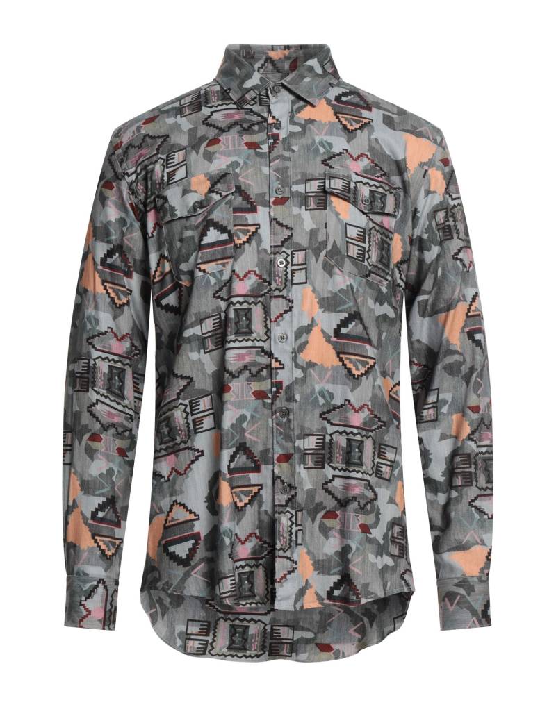DANIELE ALESSANDRINI HOMME Hemd Herren Grau von DANIELE ALESSANDRINI HOMME