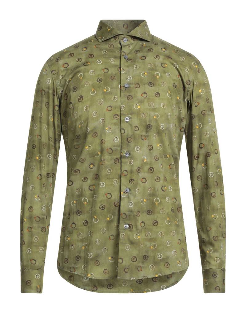 DANIELE ALESSANDRINI HOMME Hemd Herren Grün von DANIELE ALESSANDRINI HOMME