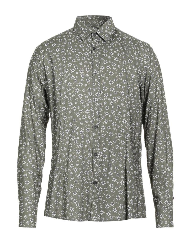 DANIELE ALESSANDRINI HOMME Hemd Herren Militärgrün von DANIELE ALESSANDRINI HOMME