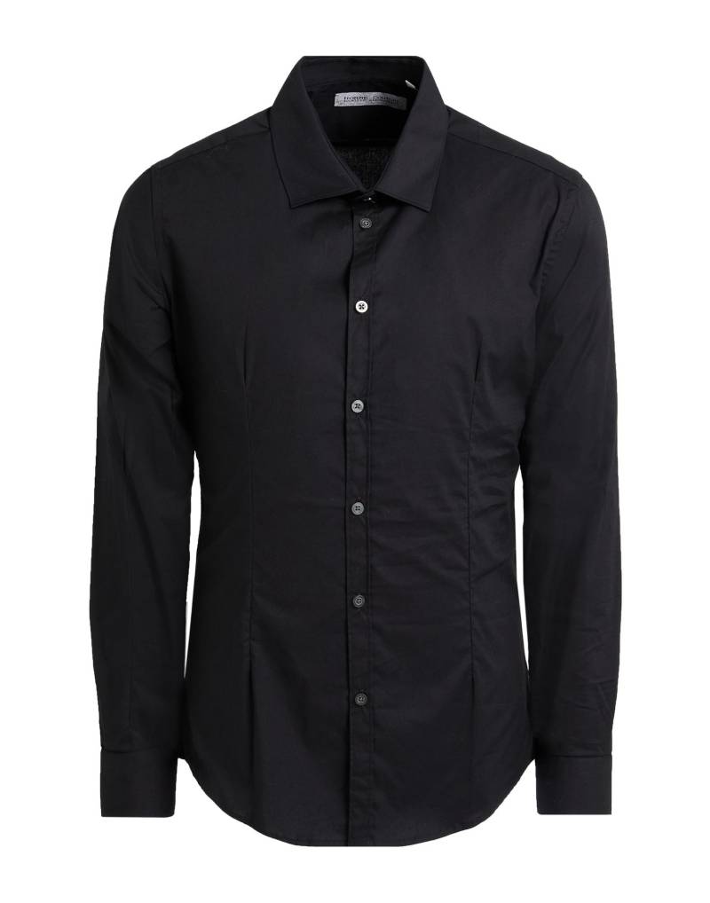 DANIELE ALESSANDRINI HOMME Hemd Herren Schwarz von DANIELE ALESSANDRINI HOMME