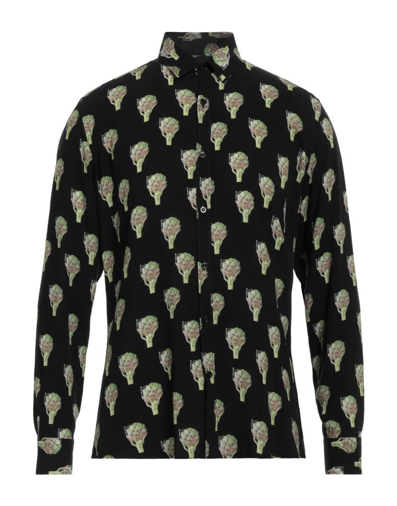 DANIELE ALESSANDRINI HOMME Hemd Herren Schwarz von DANIELE ALESSANDRINI HOMME