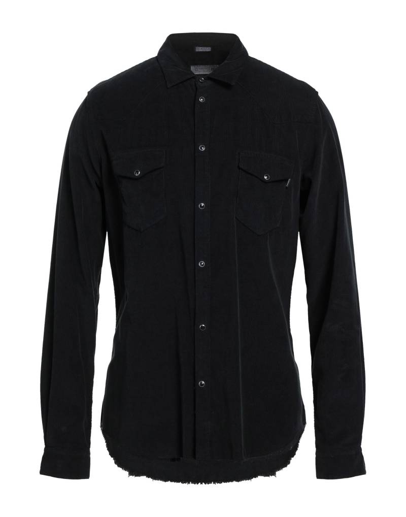 DANIELE ALESSANDRINI HOMME Hemd Herren Schwarz von DANIELE ALESSANDRINI HOMME