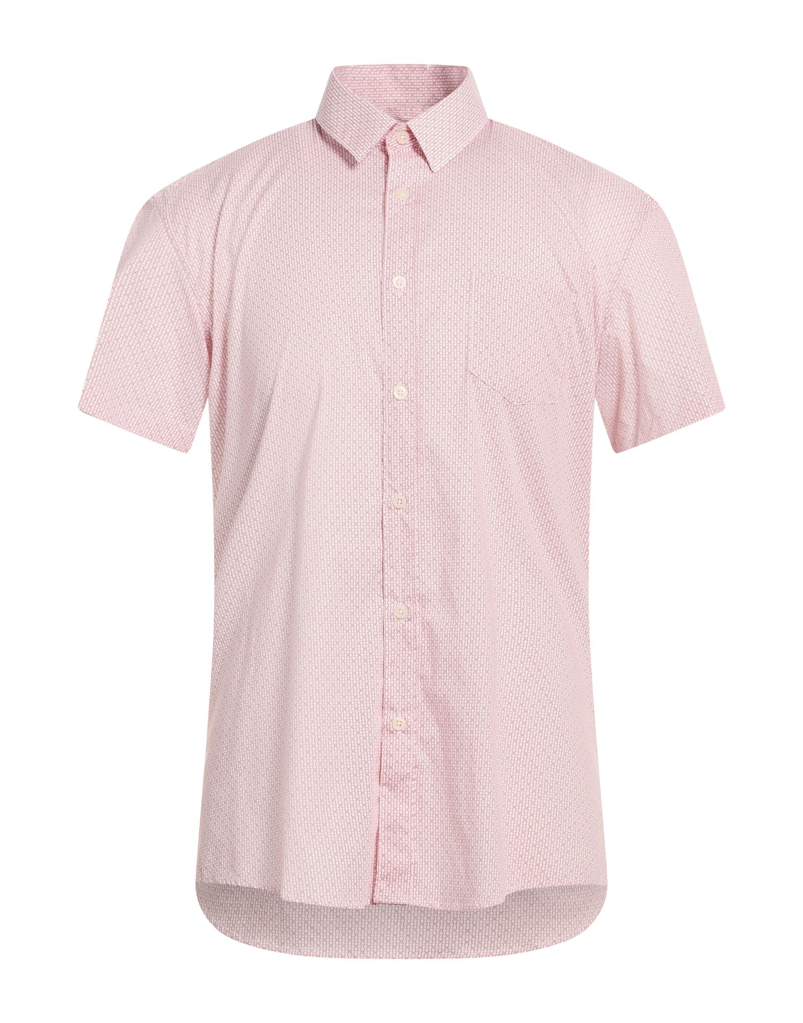 DANIELE ALESSANDRINI HOMME Hemd Herren Ziegelrot von DANIELE ALESSANDRINI HOMME