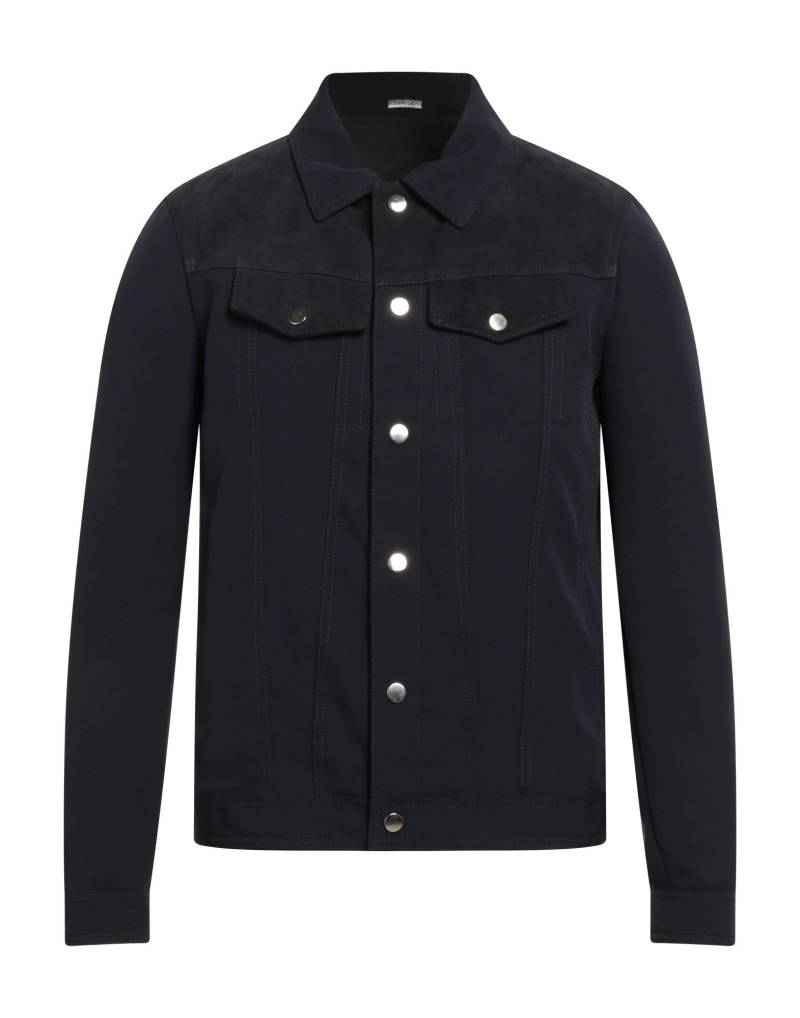 DANIELE ALESSANDRINI HOMME Jacke & Anorak Herren Nachtblau von DANIELE ALESSANDRINI HOMME