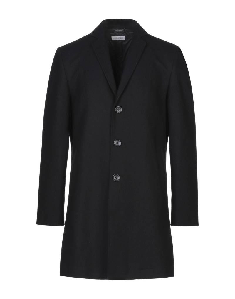 DANIELE ALESSANDRINI HOMME Mantel Herren Schwarz von DANIELE ALESSANDRINI HOMME