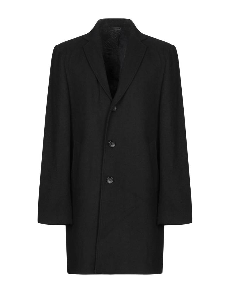 DANIELE ALESSANDRINI HOMME Mantel Herren Schwarz von DANIELE ALESSANDRINI HOMME