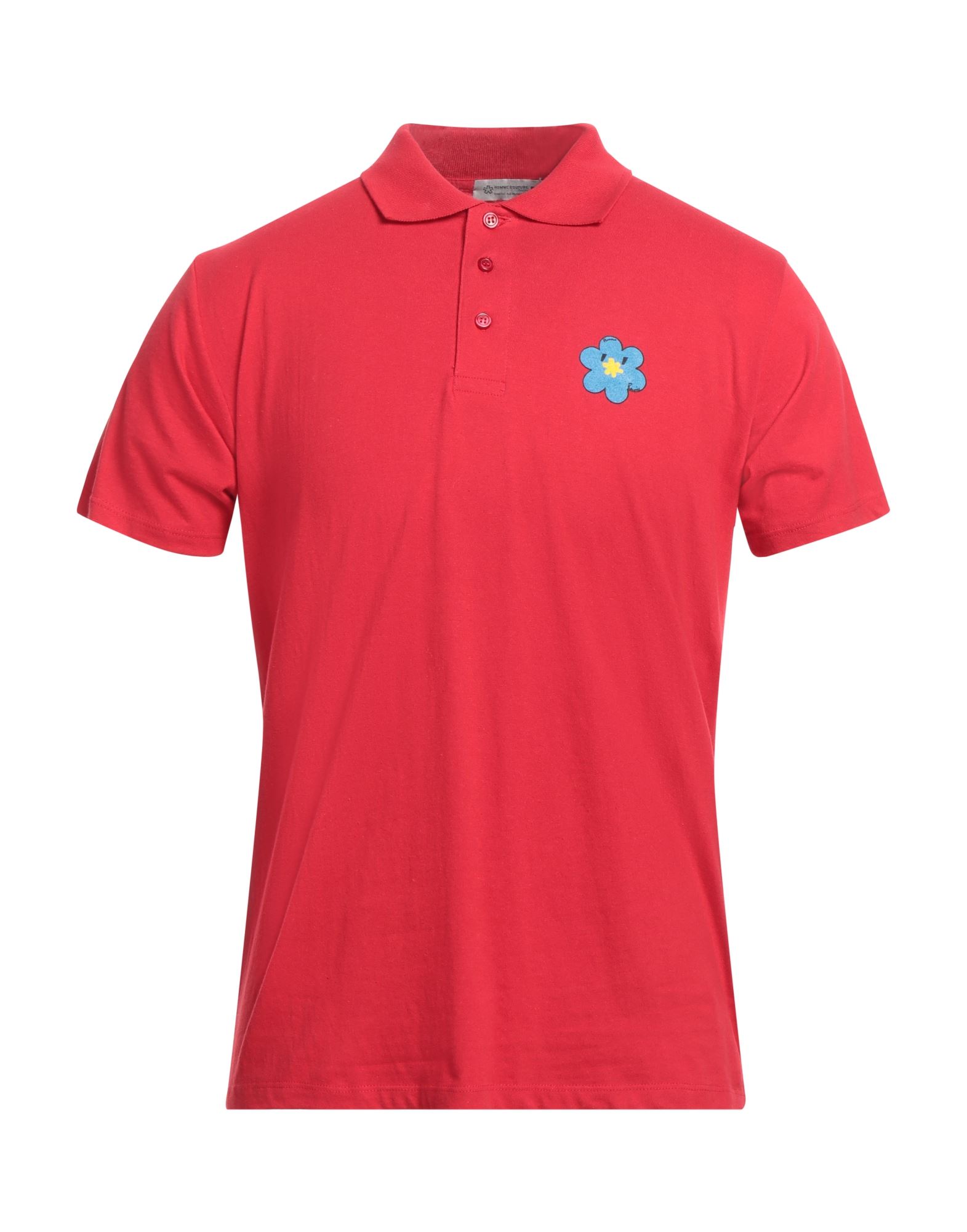 DANIELE ALESSANDRINI HOMME Poloshirt Herren Rot von DANIELE ALESSANDRINI HOMME