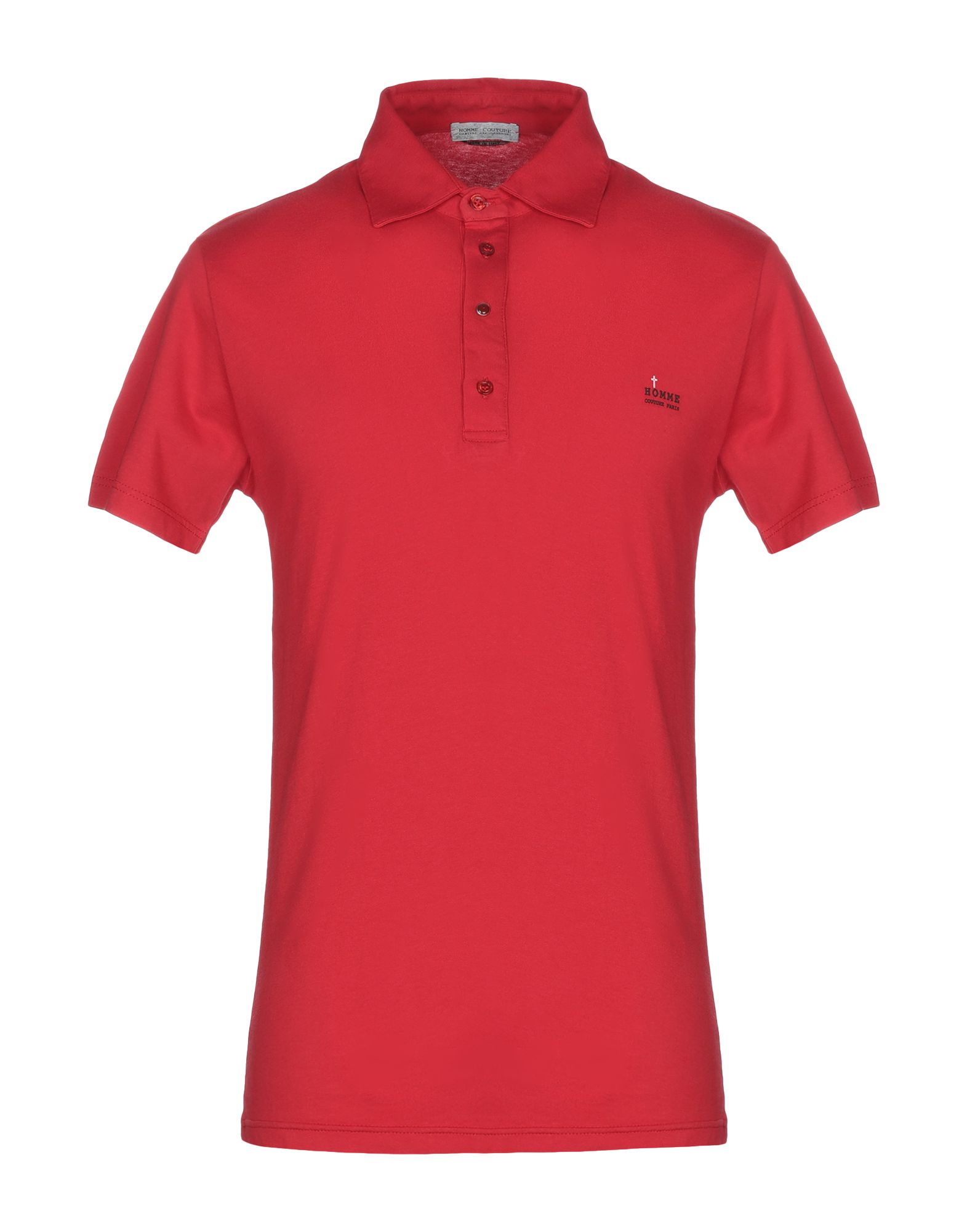 DANIELE ALESSANDRINI HOMME Poloshirt Herren Rot von DANIELE ALESSANDRINI HOMME