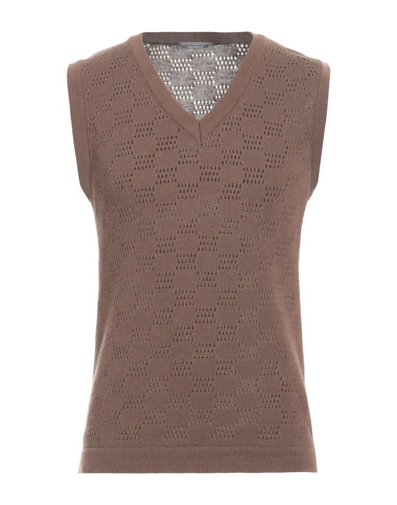 DANIELE ALESSANDRINI HOMME Pullover Herren Braun von DANIELE ALESSANDRINI HOMME