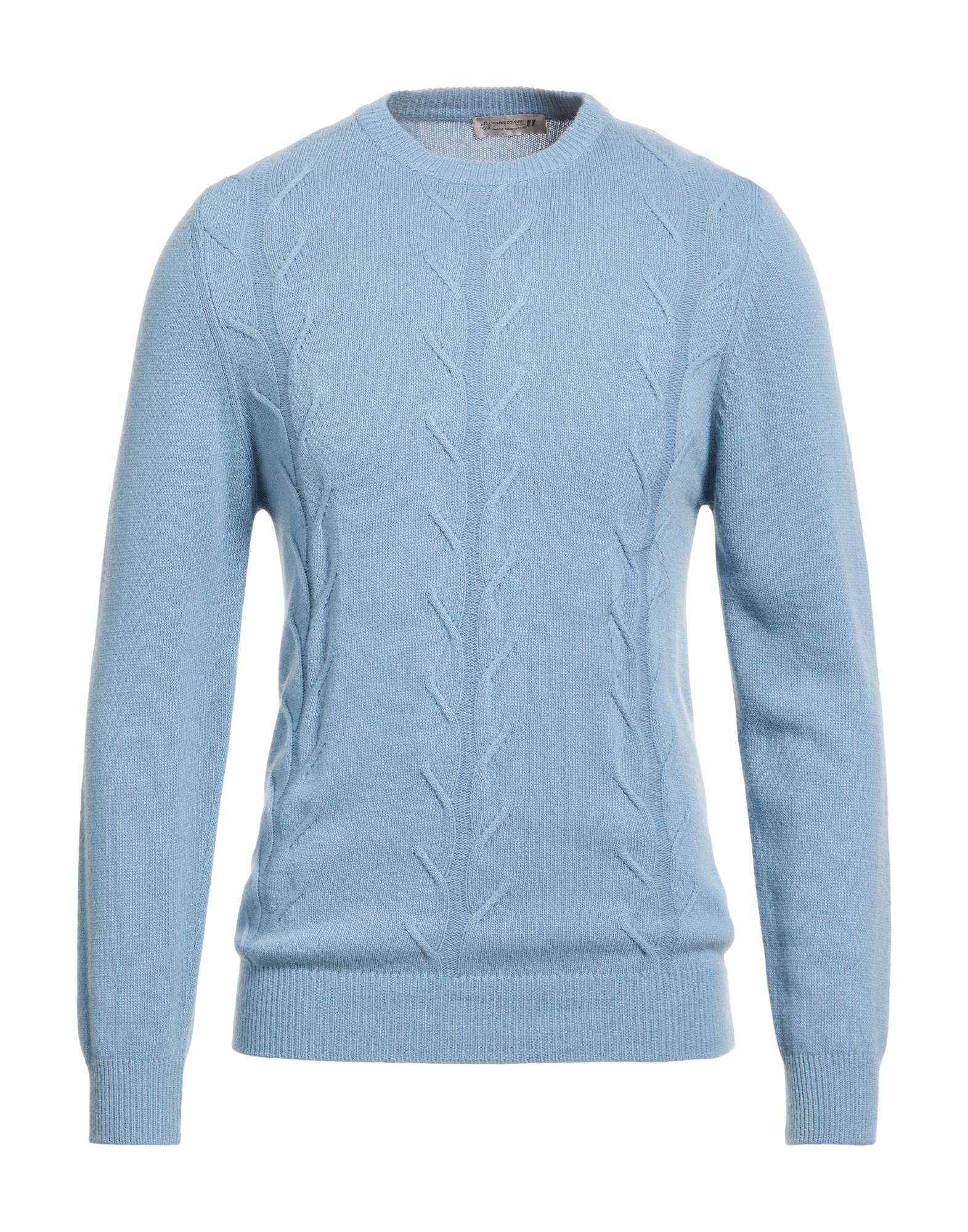 DANIELE ALESSANDRINI HOMME Pullover Herren Hellblau von DANIELE ALESSANDRINI HOMME