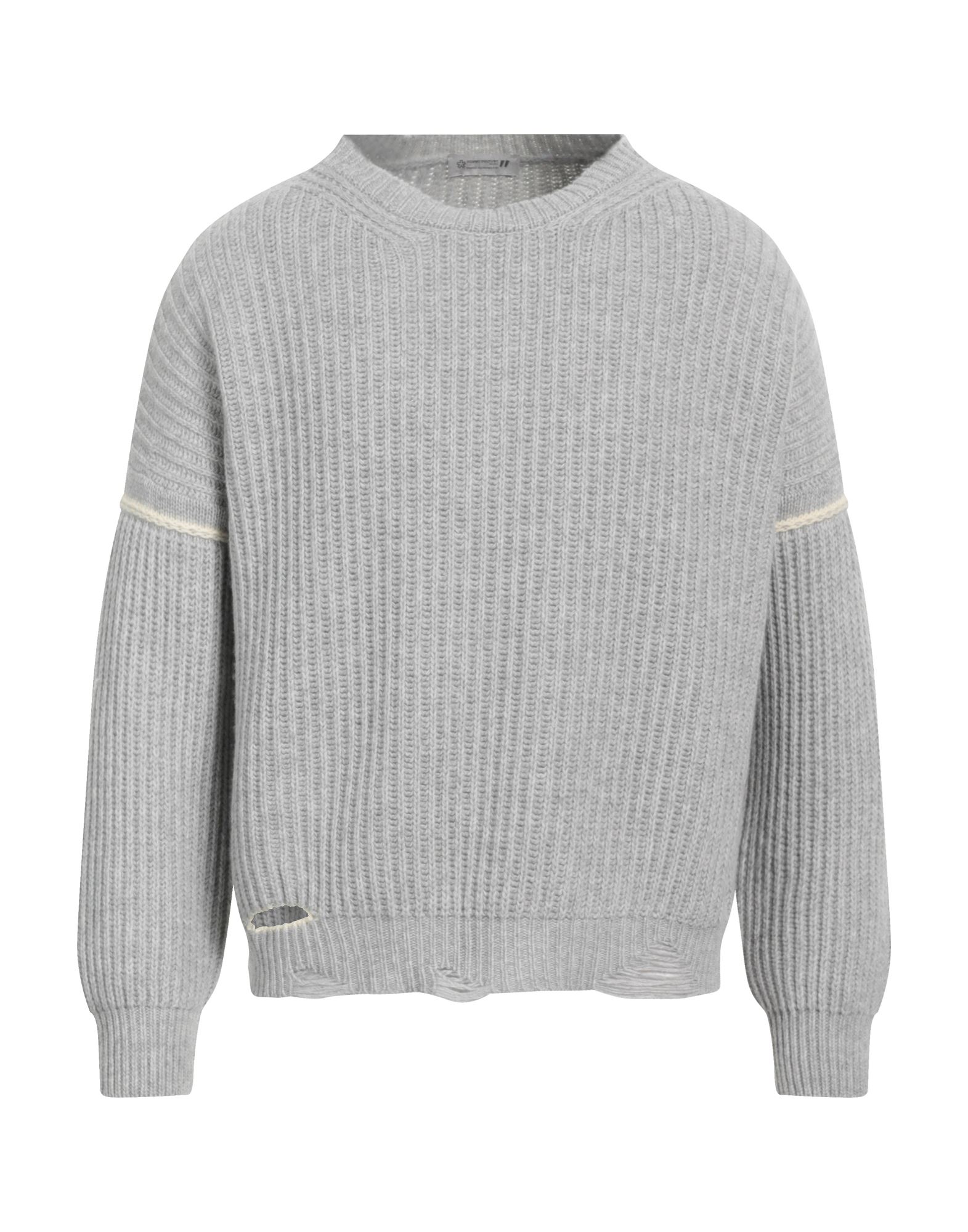 DANIELE ALESSANDRINI HOMME Pullover Herren Hellgrau von DANIELE ALESSANDRINI HOMME