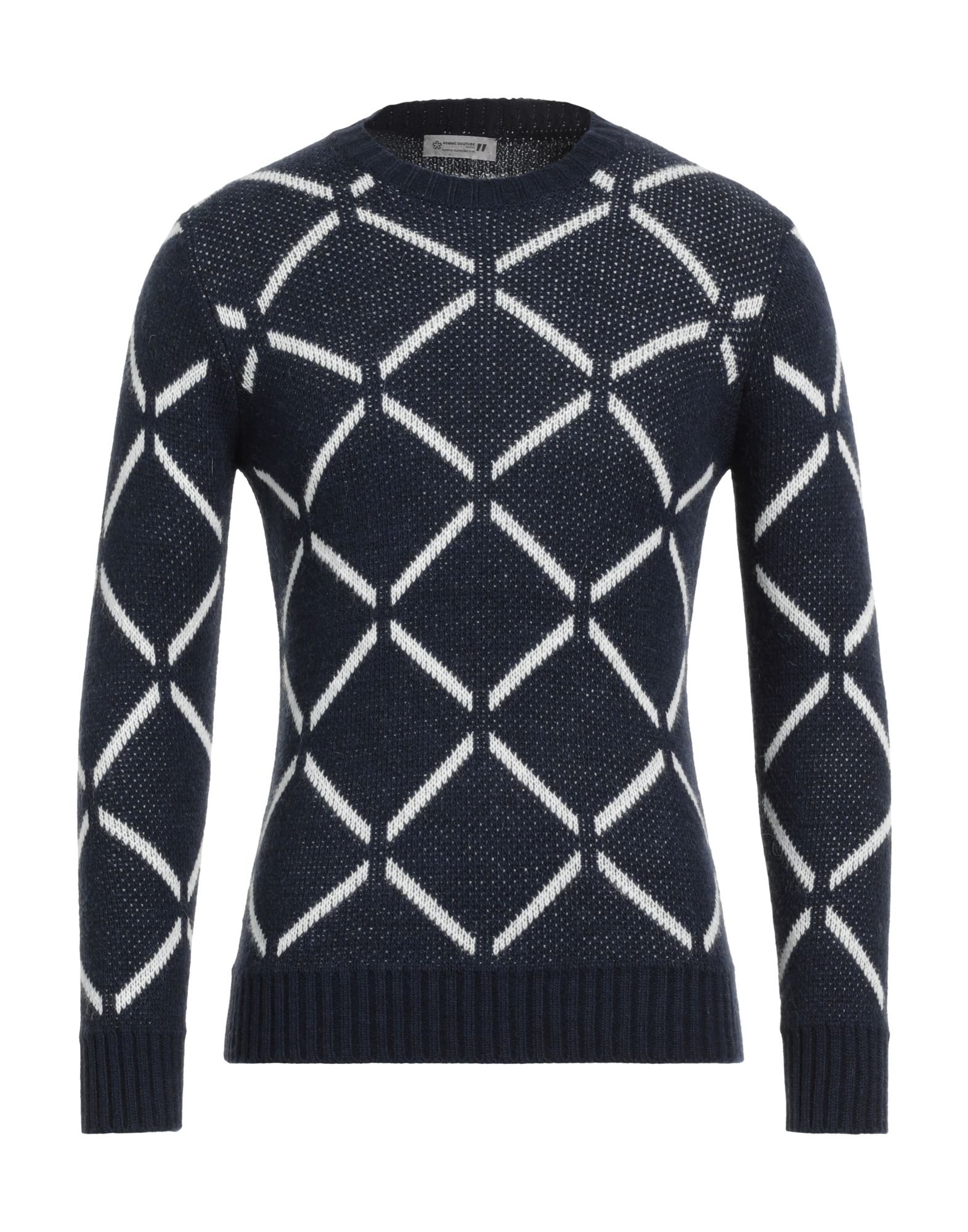 DANIELE ALESSANDRINI HOMME Pullover Herren Marineblau von DANIELE ALESSANDRINI HOMME