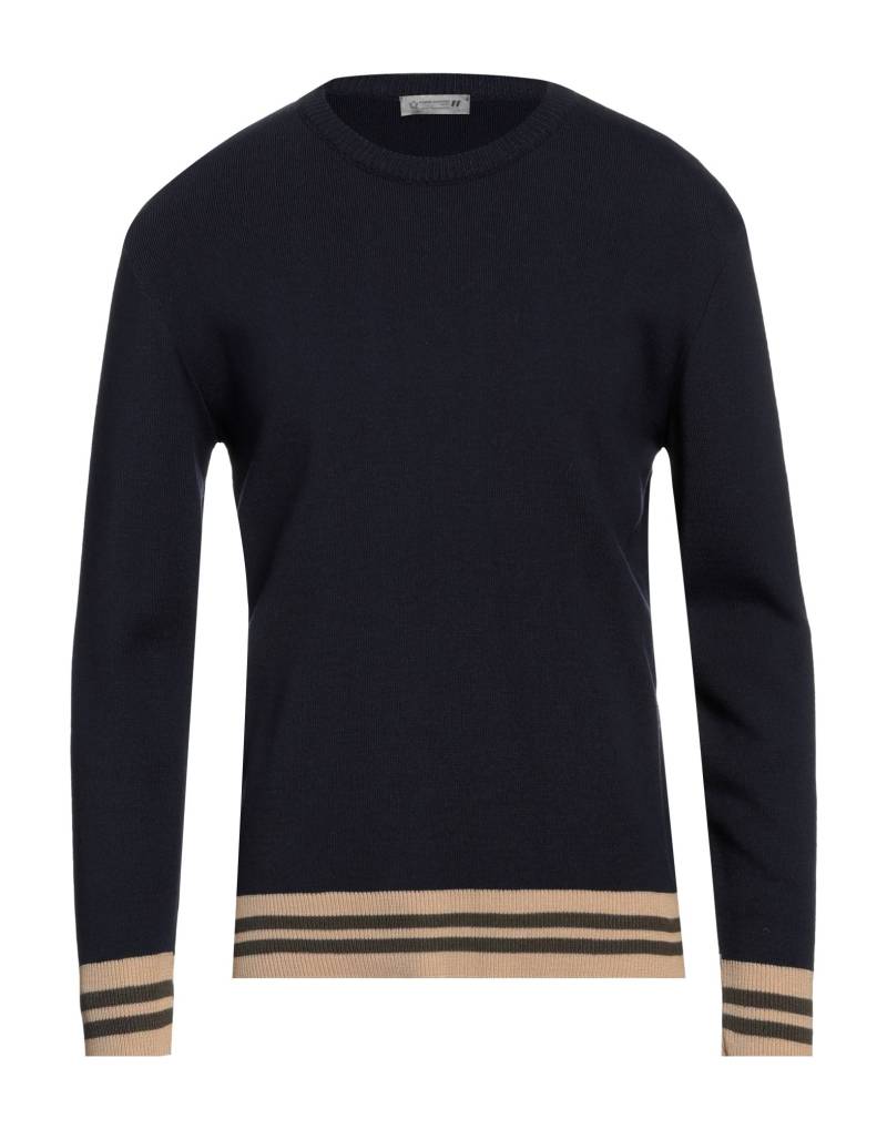 DANIELE ALESSANDRINI HOMME Pullover Herren Marineblau von DANIELE ALESSANDRINI HOMME
