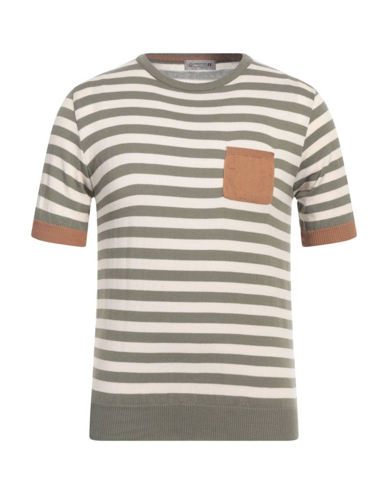 DANIELE ALESSANDRINI HOMME Pullover Herren Militärgrün von DANIELE ALESSANDRINI HOMME