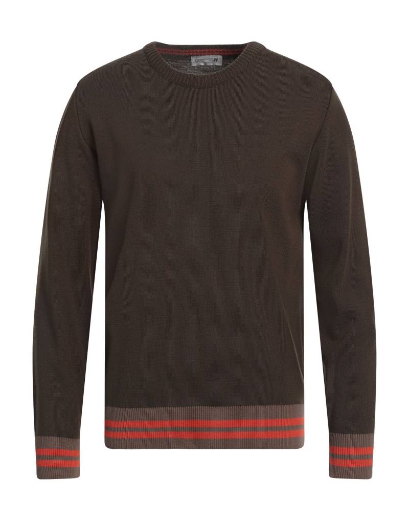 DANIELE ALESSANDRINI HOMME Pullover Herren Militärgrün von DANIELE ALESSANDRINI HOMME