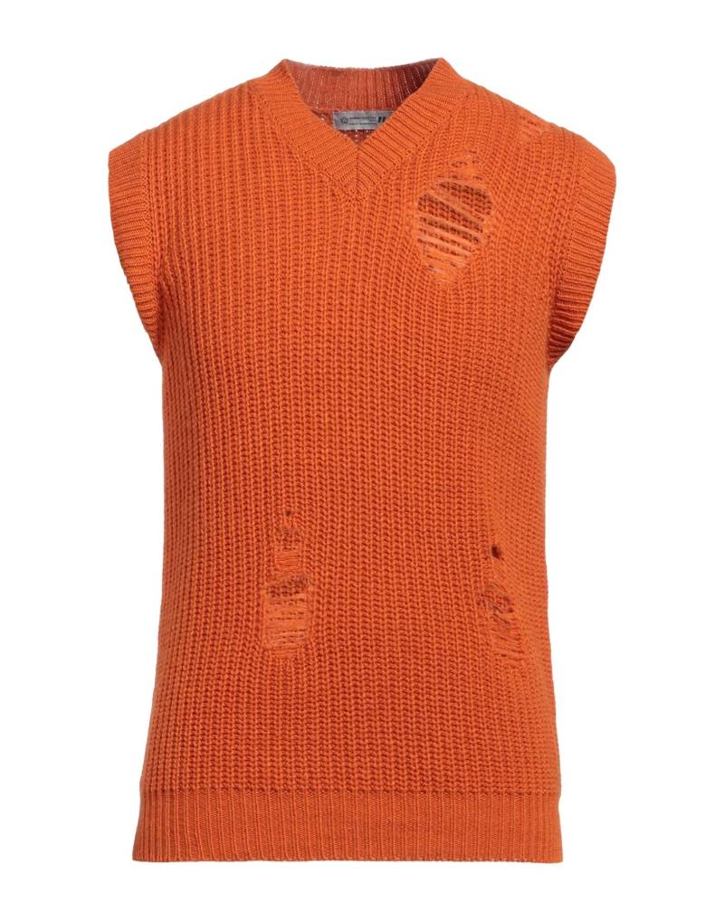 DANIELE ALESSANDRINI HOMME Pullover Herren Orange von DANIELE ALESSANDRINI HOMME