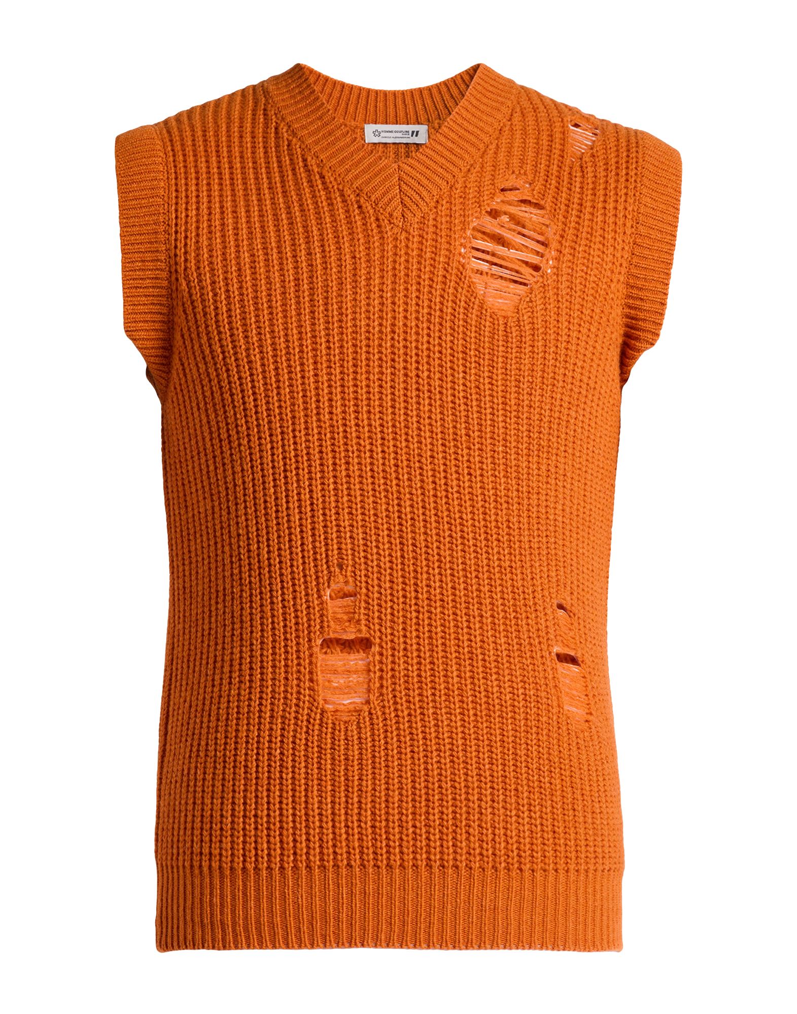 DANIELE ALESSANDRINI HOMME Pullover Herren Orange von DANIELE ALESSANDRINI HOMME