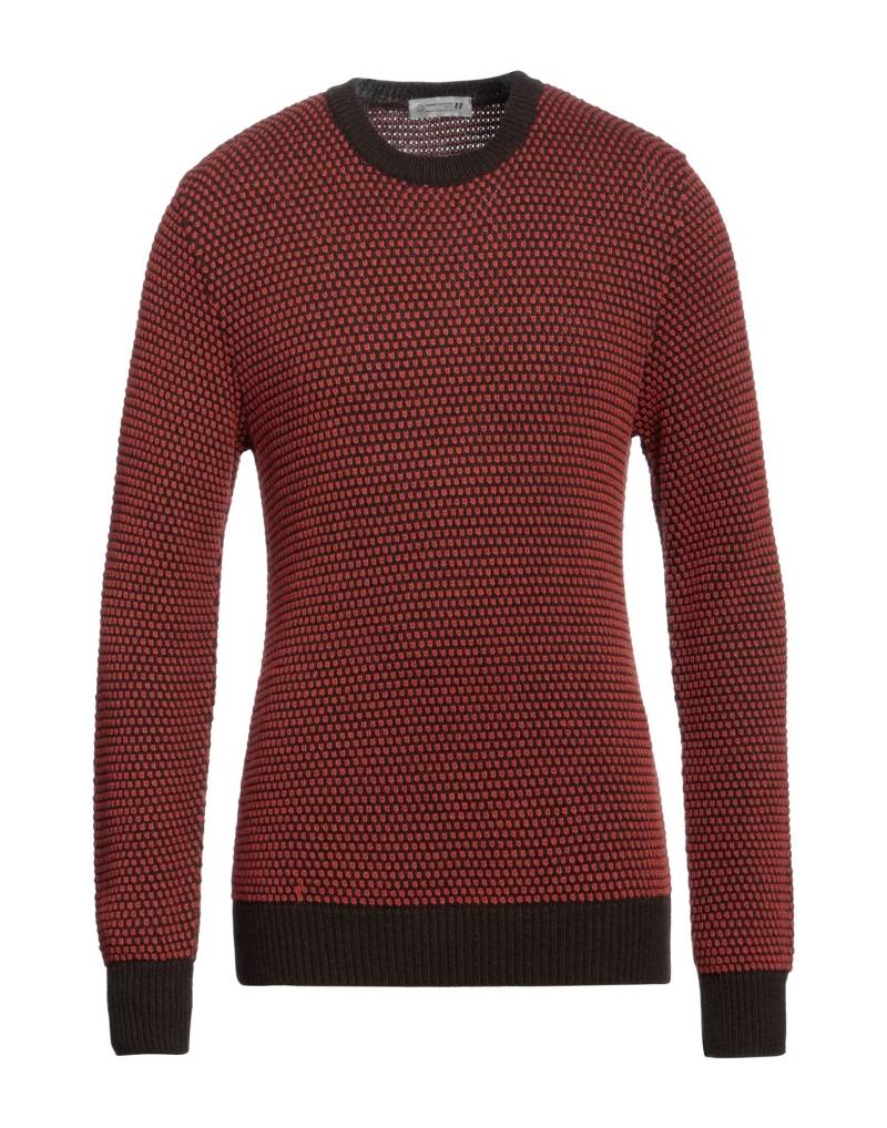 DANIELE ALESSANDRINI HOMME Pullover Herren Rostrot von DANIELE ALESSANDRINI HOMME