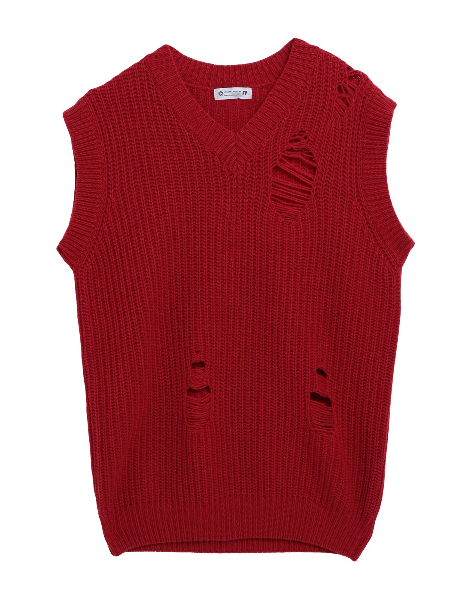 DANIELE ALESSANDRINI HOMME Pullover Herren Rot von DANIELE ALESSANDRINI HOMME