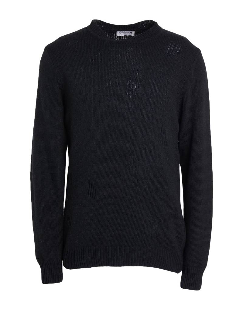 DANIELE ALESSANDRINI HOMME Pullover Herren Schwarz von DANIELE ALESSANDRINI HOMME