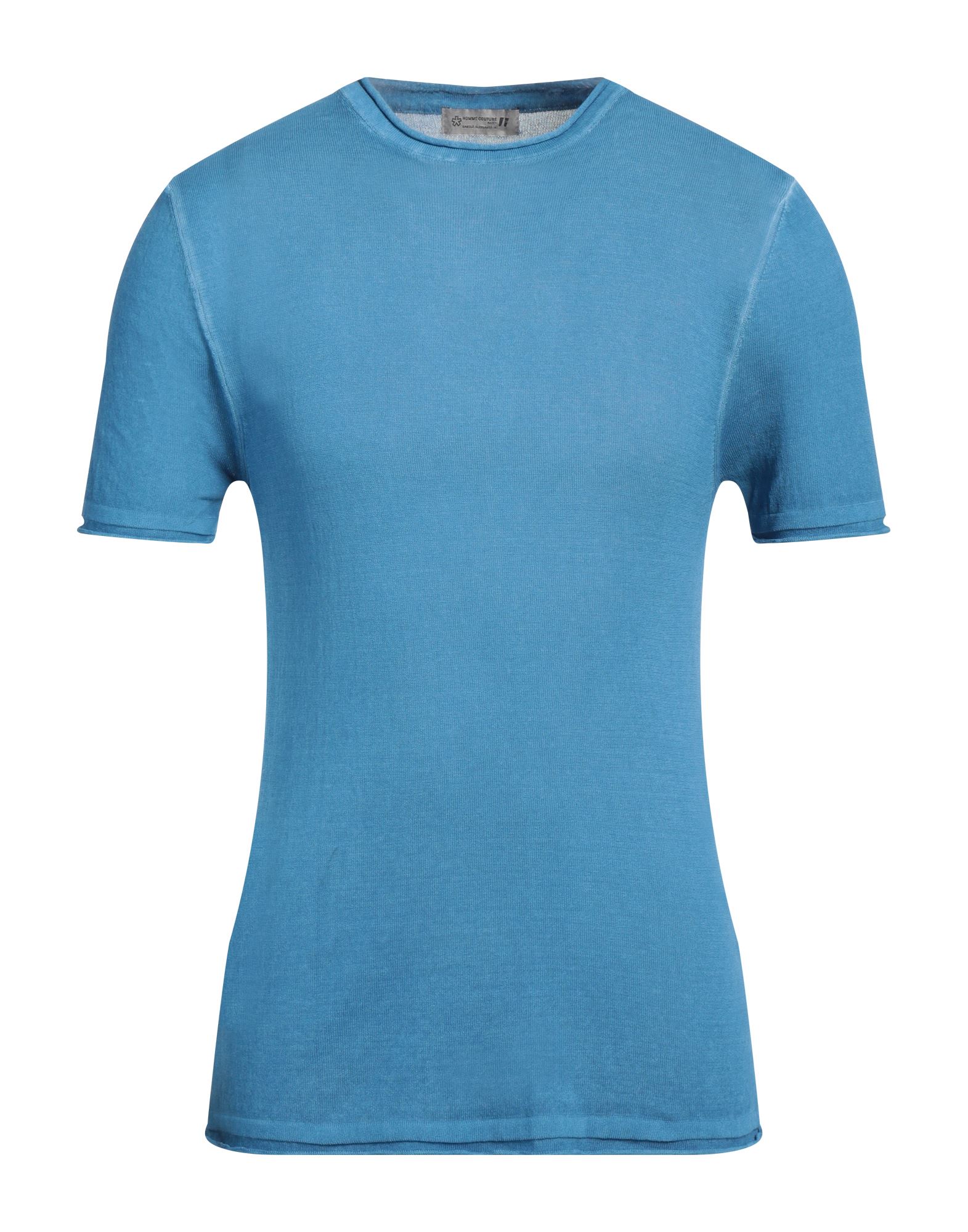 DANIELE ALESSANDRINI HOMME Pullover Herren Azurblau von DANIELE ALESSANDRINI HOMME