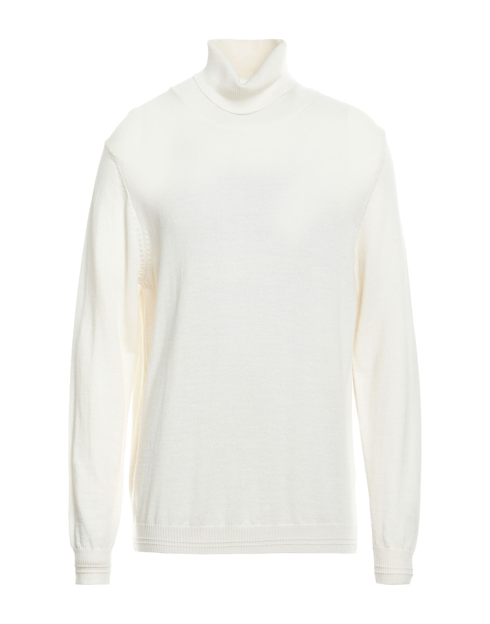 DANIELE ALESSANDRINI HOMME Rollkragenpullover Herren Elfenbein von DANIELE ALESSANDRINI HOMME